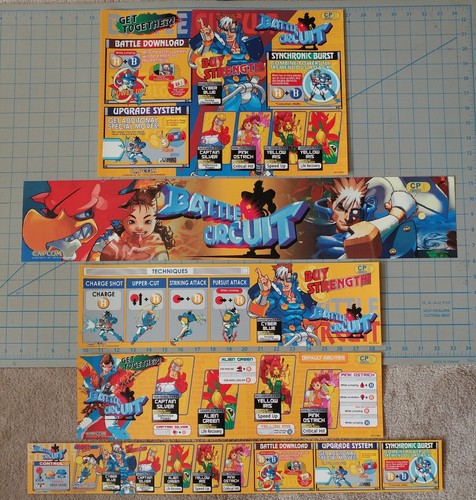 Capcom battle circuit art set - battle,