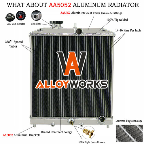 Rows aluminium radiateur - rows,