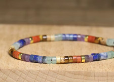 Bracelet perles 7 chakras