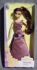 MEGARA poupée classique robe mauve DISNEY STORE HERCULE neuve en boite NRFB