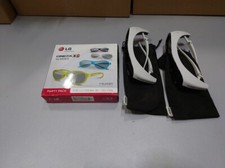 Lot De 3 Lunettes 3D LG Cinema Et Lunettes 3D Actives Sony - Utilisé