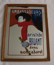 Miroir ancien encadré