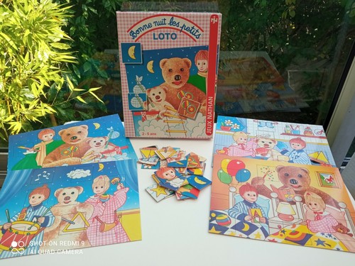 Jeu loto bonne - bonne, les