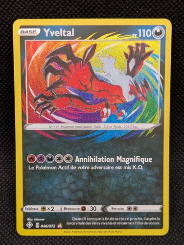 Carte pokemon yveltal - carte,