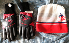 Bonnet + gants neufs vintage taille adulte made in belgique