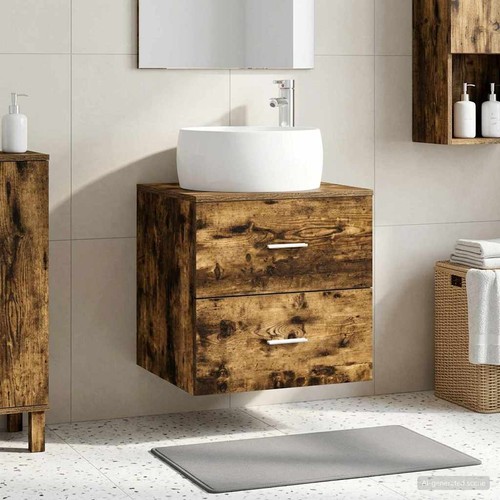 Vanité lavabo mural avec - de,