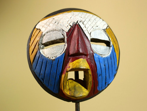 Masque tribal africain bois