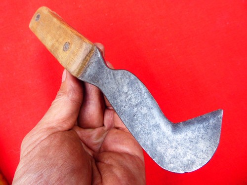 Couteau serpette atypique - couteau,