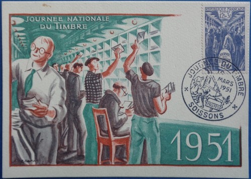 France carte premier jour - france,,