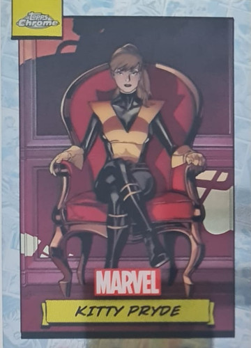 2024 topps chrome marvel kitty - topps,