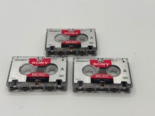 3X Sony Microcassette micro