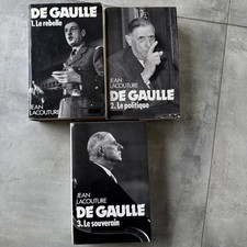 De Gaulle les 3 tomes complets