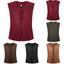 Gilet costume de pirate de la Renaissance pour homme taille gothique steampunk m