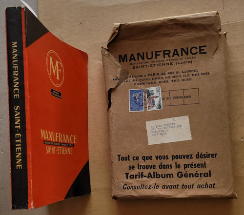 Catalogue manufrance sous - sous, pli