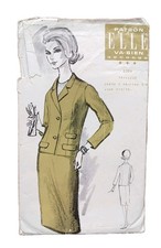 Patron Couture Vintage Elle