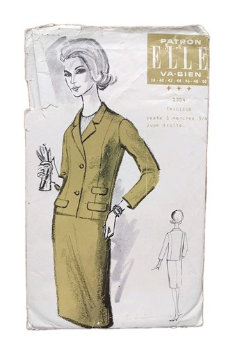 Patron couture vintage elle - patron,