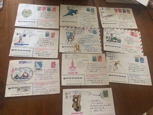 Enveloppes timbres urss - enveloppes,