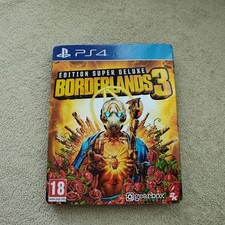 Jeu Borderlands 3 Edition Super Deluxe Sony Playstation 4 Complet Steelbook PS4