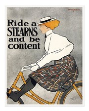 Affiche de vélo vintage art