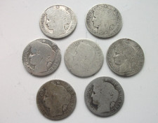 France lot 7 x 50 Centime