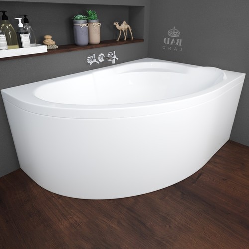 Baignoire bain angle 130x85 - baignoire,