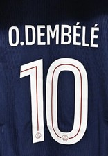 Flocage Thermo PSG paris Saint Germain Shirt No Maillot 2025 Dembele Aux Choix