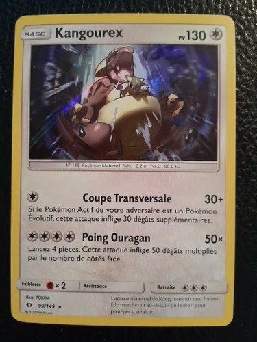 Kangourex holo 149 carte - kangourex,