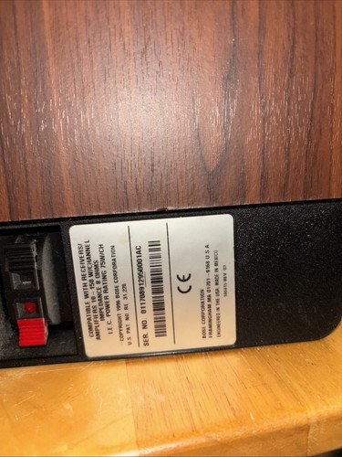 Bose model wood grain - bose, model#