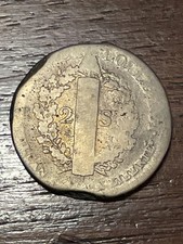 Monnaie Royale 2 Sols Louis XVI François 1793 D sur I ? (10-45/4)