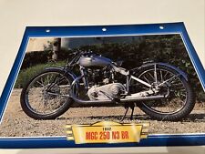 MGC 250 N3 BR 1932 fiche carte moto passion collection Atlas