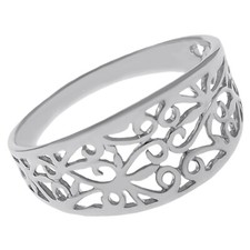 Bague ajourée en Argent 925 -