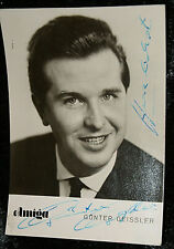 55664 Autographe AK Günter