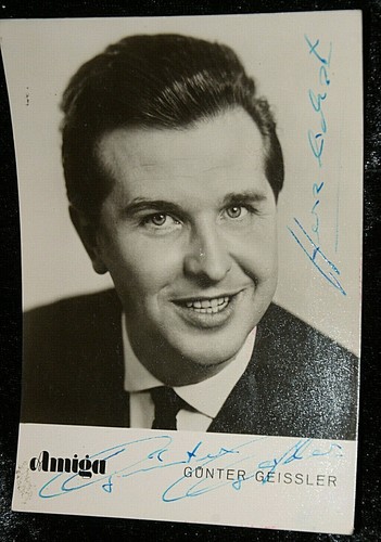 55664 autographe günter - 55664, ak