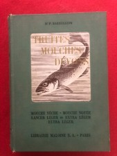 LIVRE "TRUITES MOUCHES DEVONS" DR BARBELLION PARIS 1948