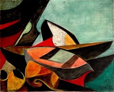 Perré Danièle huile sur