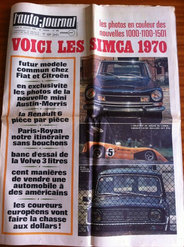 Auto journal 484 du - >l'auto-journal, n°484