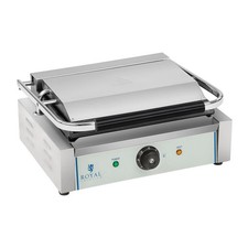 Machine à panini - 1 x 2.200 watts acier inox professionnel Helloshop26 3614034