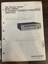 HARMAN KARDON PM650 PM-650