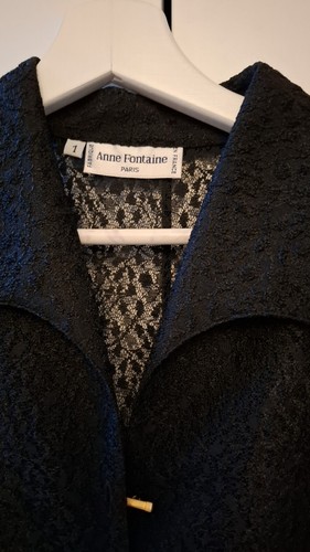 Chemise anne fontaine noir - chemise,