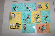 lot 10 cartes postales GASTON LAGAFFE vintage (bd cp )