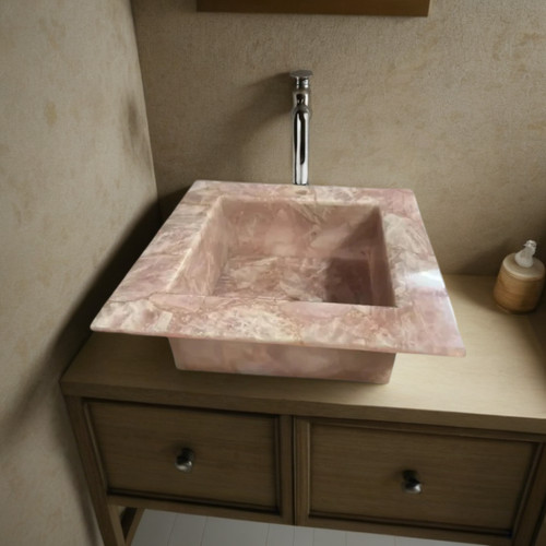 évier carré quartz - "Évier, en