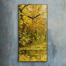 Horloge décorative sur toile