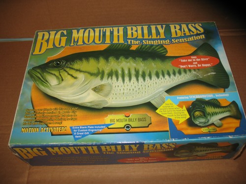 Vintage big mouth billy bass - mouth,