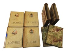 HOMERE :L'Illiade § l'Odyssée [4V]. ill.de BERTHOLD MAHN. Union Latine d'Edition