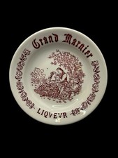 Cendrier Grand Marnier Publicitaire GRINDLEY ENGLAND Ancien Vintage Bistro 