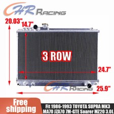 FOR 3ROW Aluminum Radiator