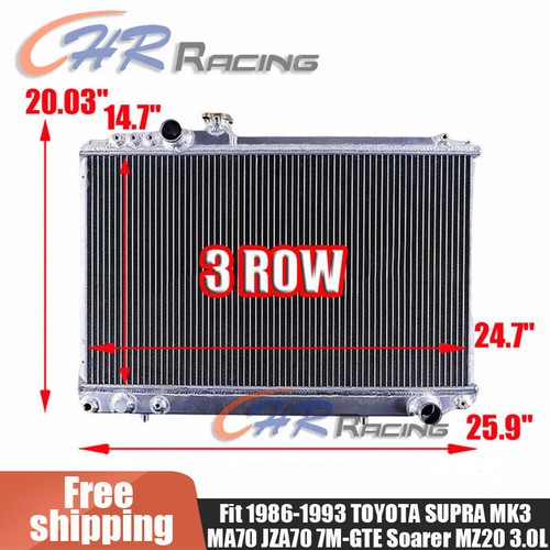 For 3row aluminum radiator - for,