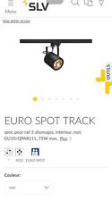 Spots MAGASINS SLV EURO SPOT TRACK  AVEC LAMPES LED QPAR111 - 10X7.3W