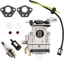 Carburateur pour Débroussailleuse pour 43cc 49cc 52cc avec joint, tuyau, bougie
