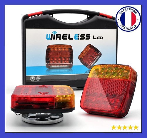 Feu remorque sans fil - sans, led